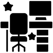 Schreibtisch Icon